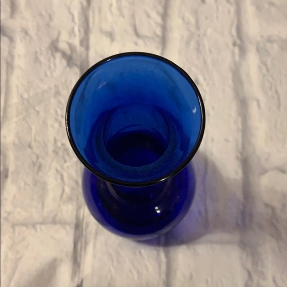 Cobalt Blue Bud Vase EUC - Picture 3 of 4